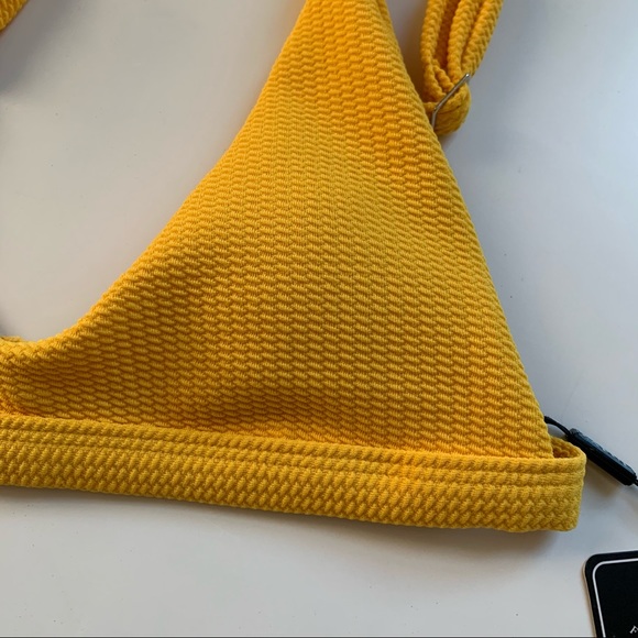 *SOLD*  NWT Zaful Yellow bikini set - Picture 2 of 6